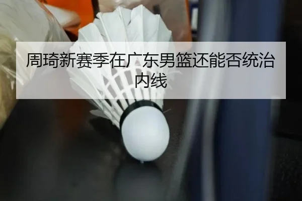 周琦新赛季在广东男篮还能否统治内线